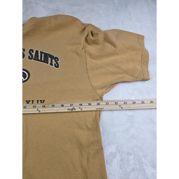 Reebok New Orleans Saints Super Bowl XLIV Men's Medium Shirt - Picture 4 of 5